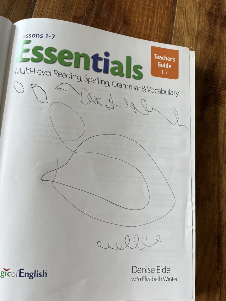 Logic Of English Essentials Teacher's Guide Lessons 1-7 Hardback Denise Eide - Image 4 of 4