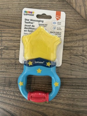 Star Massaging Teether, 6 Months+, 1 Count