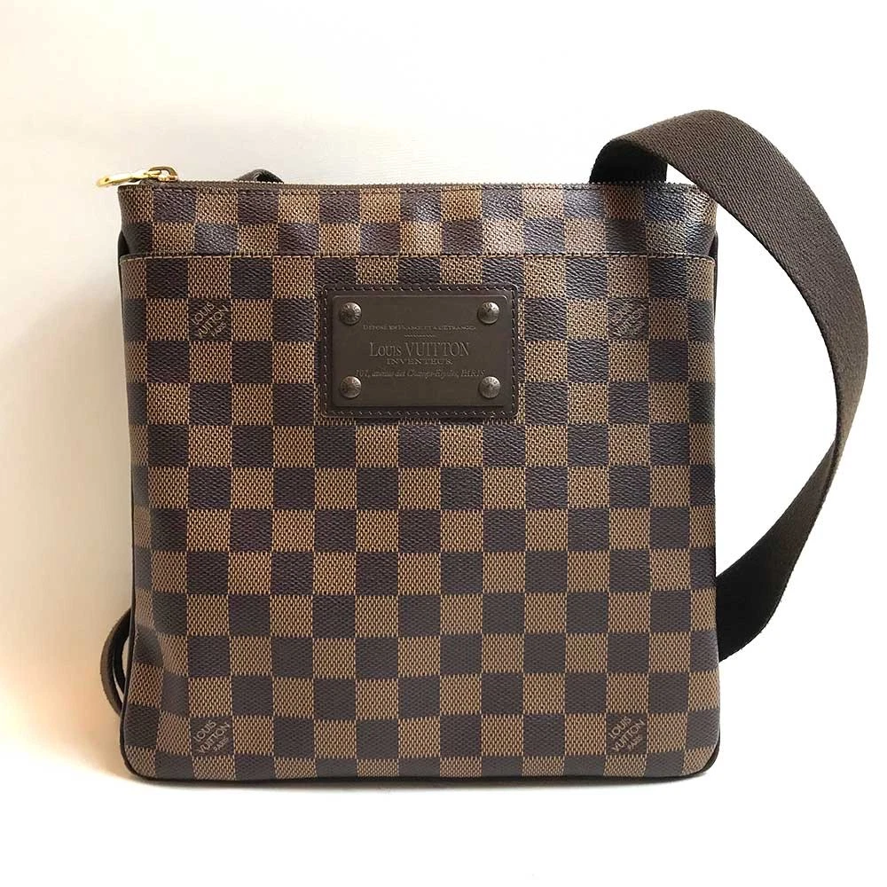 Vuitton — Louis Vuitton Pochette Platt Brooklyn Damier Shoulder Bag N41100 Used