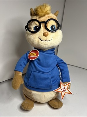 Talking Alvin And The Chipmunks Chipwrecked Simon  Plush Toy 12  - Fully Working