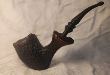 Magnificent Jobey Dansk 1 Blasted Sitting Tobacco Pipe