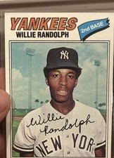 1977 Topps - New York Yankees Willie Randolph #13