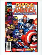 Captain America Sentinel of Liberty #1 1998 Marvel Comics NM Comic Book Direct