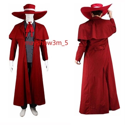 Vampire Hunter Cosplay Hellsing Alucard Cosplay Costumes Women Men Suit Cospaly