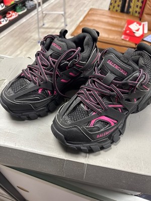 Pink & Black Balenciaga Track Runner sz 6 | eBay