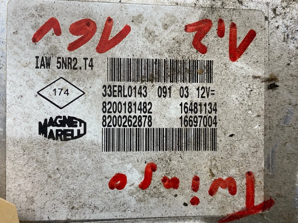 8200262878 90372 Centralina Motore RENAULT Twingo I (C06) 8200181482 - Immagine 4 di 4