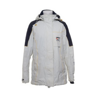 Rukka, Skijacke, Damen, Größe: 36, Weiß/Blau/Gelb, Polyamid/Polyester #TAA