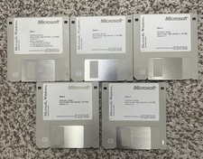 Microsoft Windows Version 3.1 6 Disk Set High Density 1.44MB Vintage 1994