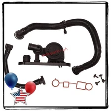 PCV Crankcase Vent Valve and Hoses Set for VW Eos GTI Jetta Passat A4 A3 TT P