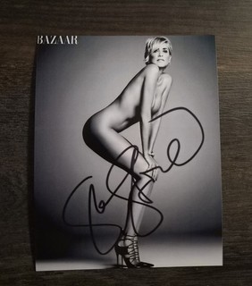 SHARON STONE TOLLES FAN AUTOGRAMM HOT