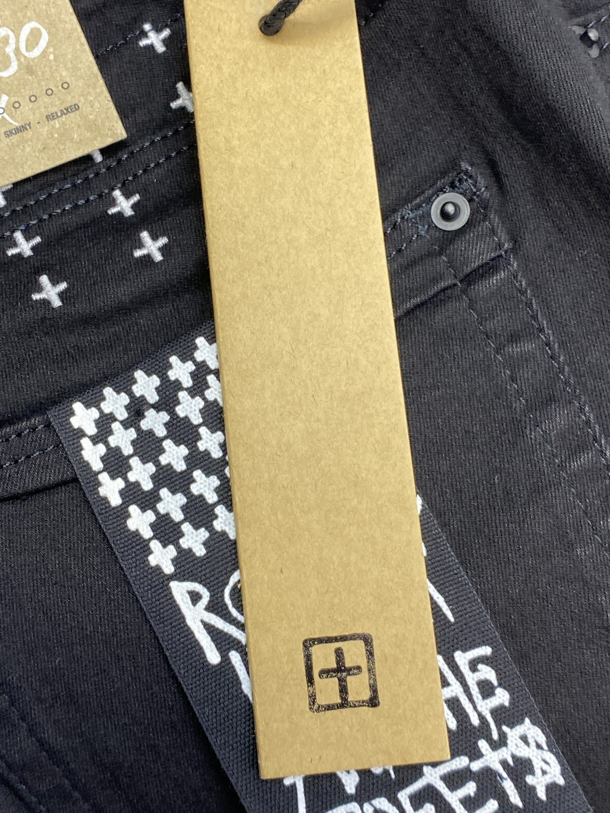 Ksubi Mens Jean Black Size 30 Van Winkle Rebel Mid Rise Skinny Fit Stretch Denim thumbnail 11