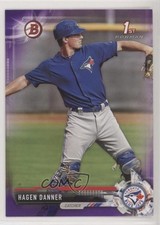 2017 Bowman Draft Purple 114/250 Hagen Danner #BD-138 0l2
