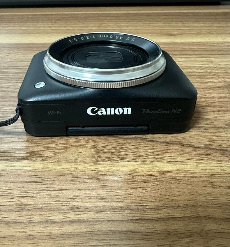 Canon PowerShot N2 16.1MP Compact Digital Camera 8x Zoom Flip