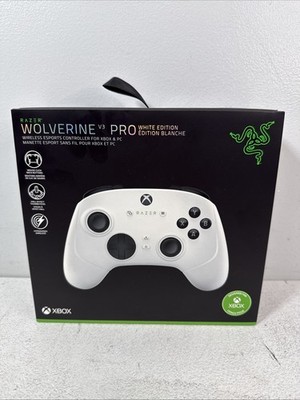 Razer Wolverine V3 Pro White Edition Wireless Controller Xbox Series X|S PC NEW