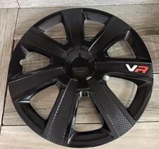 🥇 ONE Alpena VR Carbon Hubcap Wheel Cover Black VR-17 17" Single Replacement