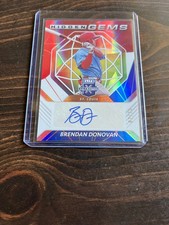 2021 Panini Elite Extra Edition Brendan Donovan Hidden Gems Auto /25 RC