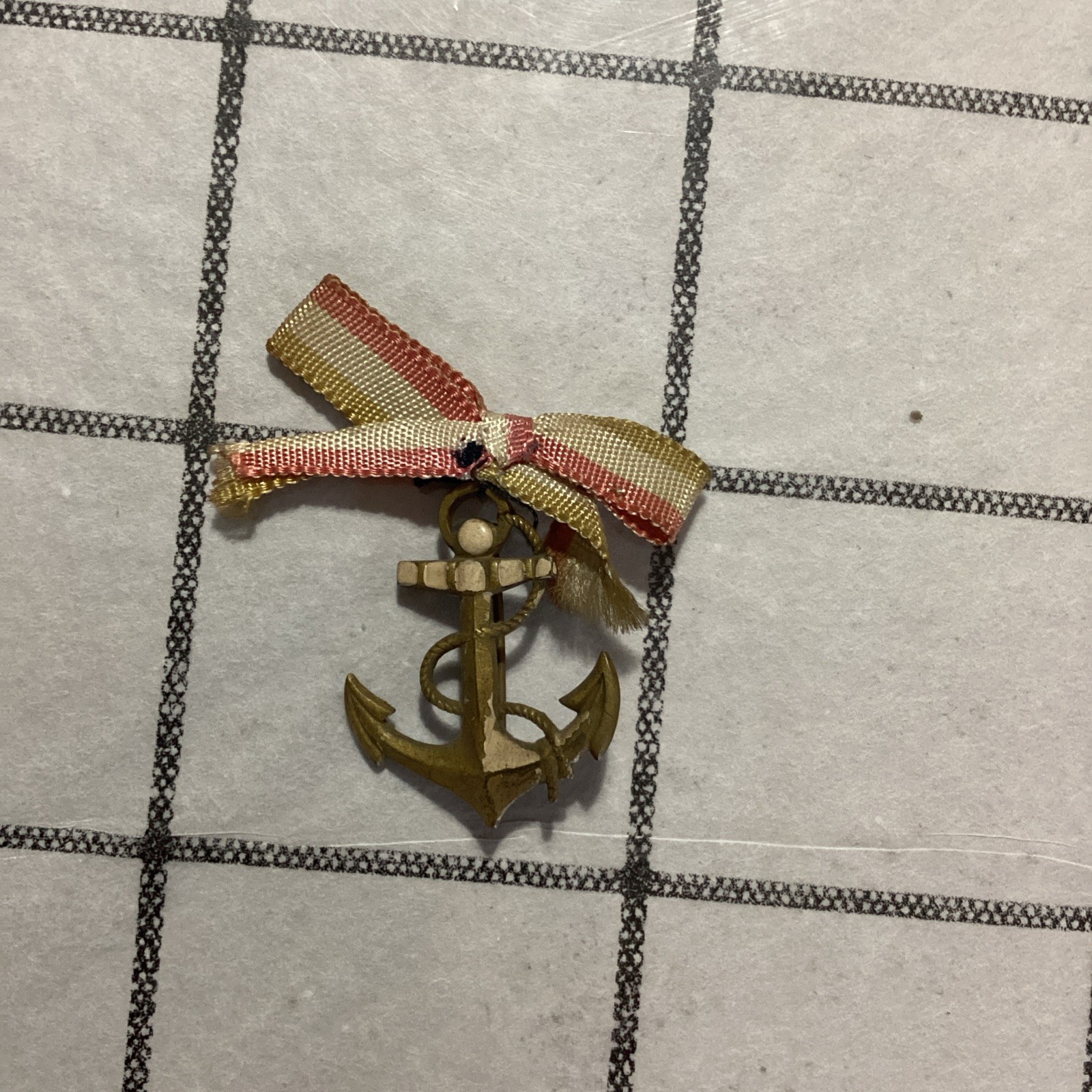 Regia Marina,Ancora,Coccarda Tricolore,Spilletta,Balilla Marina,Fascismo,O1178