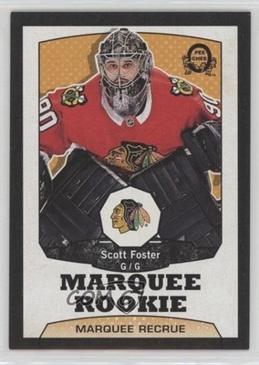 2018 O-Pee-Chee Marquee Rookies Retro Black /100 Scott Foster #543 Rookie RC 2vh