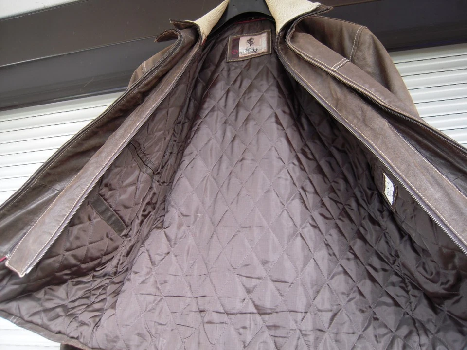 Herren Wildlederjacke Gr  M/L Gefüttert m. Strickkragen - Bild 4 von 4