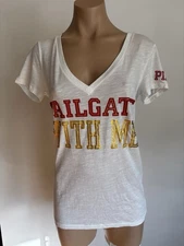 NWT VICTORIA'S SECRET "PINK" KANSAS CITY CHIEFS TAILGATE WITH ME TEE SHIRT MED