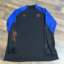 Top allenamento Paris Saint Germain 2022 2023 1/4 zip NIKE JORDAN uomo L Large