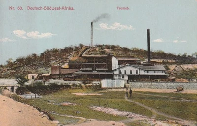 DSWA Hubrich Karte Nr.  60 TSUMEB, ungelaufen - Bild 1 von 2