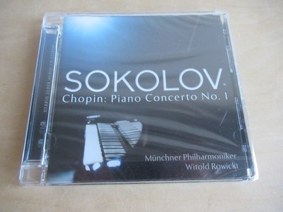 Grigory Sokolov-Chopin-Piano Concerto No.1 in E minor-sealed OVP SACD