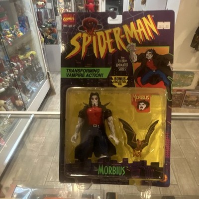 Toy Biz Morbius Action Figure Spider-Man Transforming Boxed w/ Bat