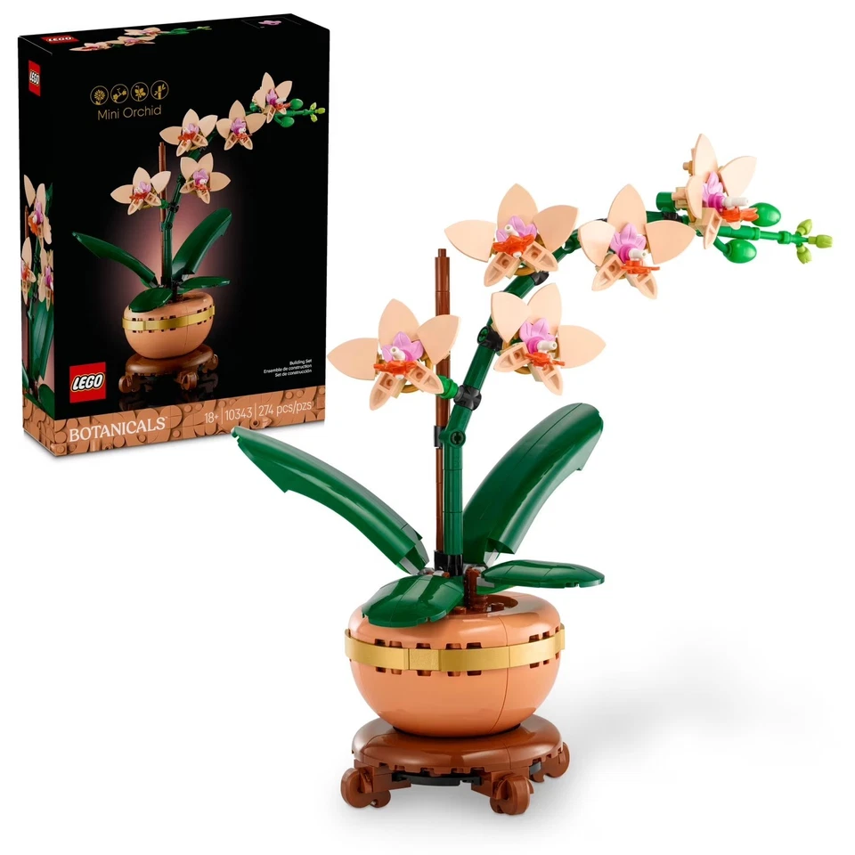 Lego Botanicals Lote de 3 Nuevos Juegos de Regalo de Flores Kits de Construcción Floral Foto 4 de 4
