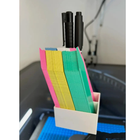 Plastic Plant Label Holder with Marker Pen Storage – Garden Tag Organizer
