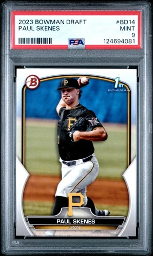 2023 Bowman Draft #BD14 Paul Skenes PSA 9