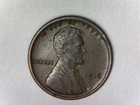 1916, Lincoln Cent-VF+-XF