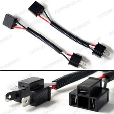 H4 9003 Wiring Harness Socket Wire Connector Plug