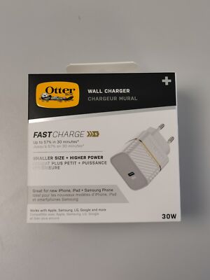 OtterBox EU WallCharger Schnelllade Netzteil 30W GaN - 1X USB-C 30W USB-PD White