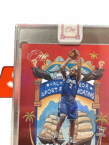 2020-21 Panini One And One Kawhi Leonard #15 Downtown Clippers Case Hit SSP Rare - Picture 7 of 11