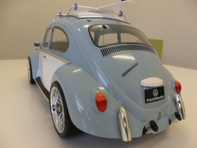 Kamtec Tamiya repro M-Chassis VW Beetle Cal Look 1:10 238mm Lexan
