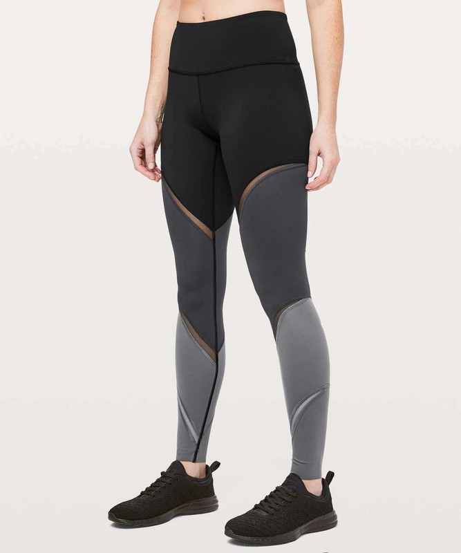 Lululemon Color Me Ombre Tight 28” black LW5BFTS Inserts 4