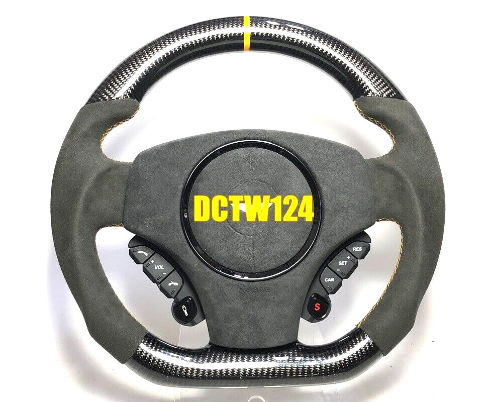 REAL Carbon Alcantara steering wheel Aston Martin 07~ Vantage DB9 Core exchange