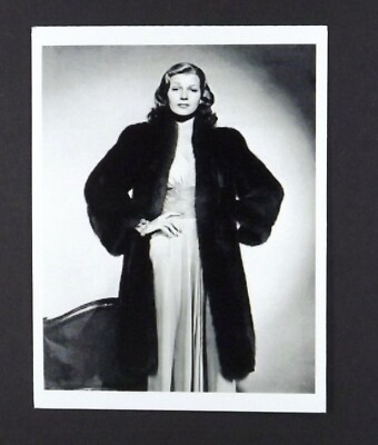 1 x Karte Adler Design Stars of the Silver Screen Rita Hayworth # 20 von 25