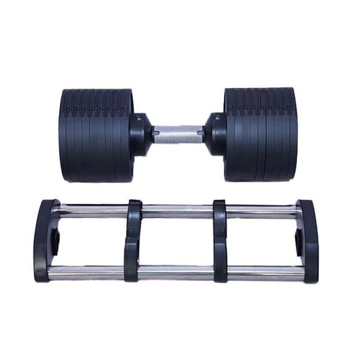 Pair Of Adjustable Dumbbells 32kg - 2 x 32kg PAIR(64kg total) TOTAL SOLID METAL - Picture 11 of 12