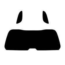 For Smart Coupe 1999-06 Pre Cut Window Tint Kit 20% Dark Rear Car Tinting Film