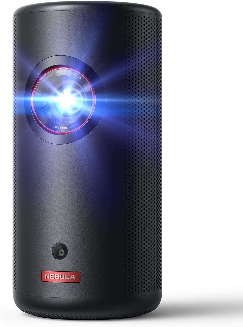 Nebula Anker Capsule 3 Laser Smart Mini Projector 1080P Dolby Digital Autofocus