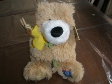 Boyds Bears American Cancer Society Bear Daffodil Plush Stuffed Animal 2007 P12