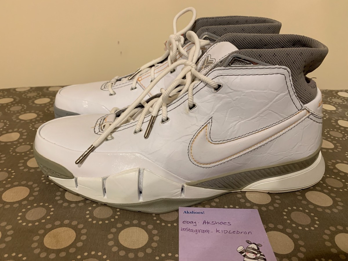 NEW RARE 2006 Nike Zoom Kobe 11 Bryant 1 White Shark 313143