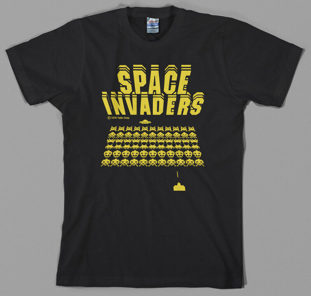 Space Invaders Shirt new old stock nos Tatio arcade Space Invaders Shirt new old stock nos Tatio arcade