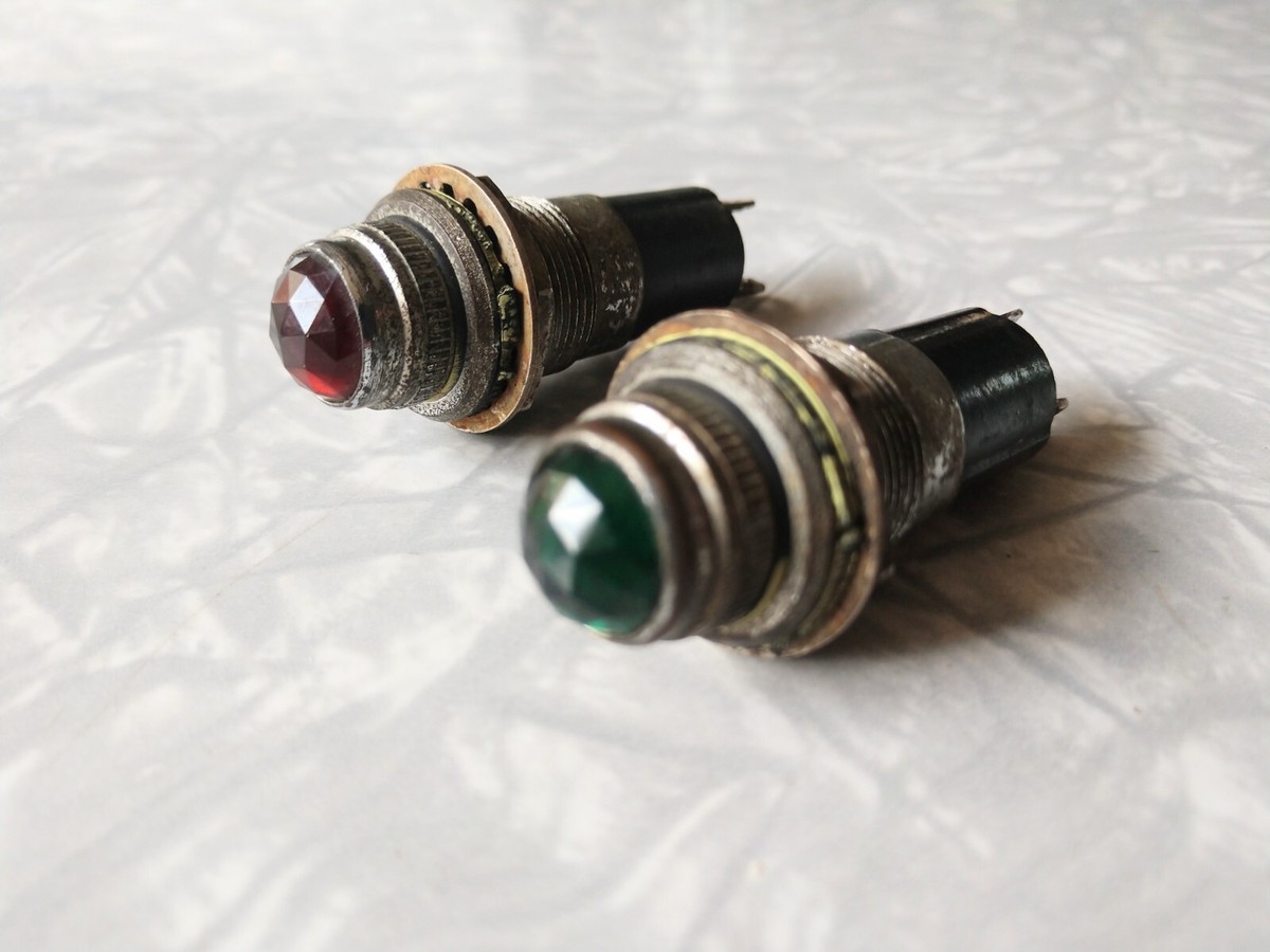 Rote Vintage Pilotlampe Für Fender Verstärker – Im Juwel-Design, Retro-Style