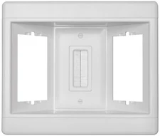 Legrand TV3LVKITWCC2 3 Gang Recessed TV Box with Low Voltage Kit White 1 Count