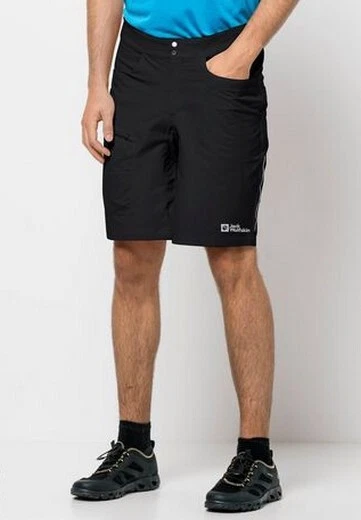 Jack Wolfskin Herren Tourer Men Shorts Hose Outdoor Wanderhose Schwarz Sport - Bild 1 von 3