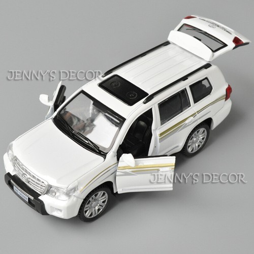 1:32 Scale Diecast Model Car Toys Toyota Land Cruiser VXR SUV Pull Back Replica - Picture 3 of 10