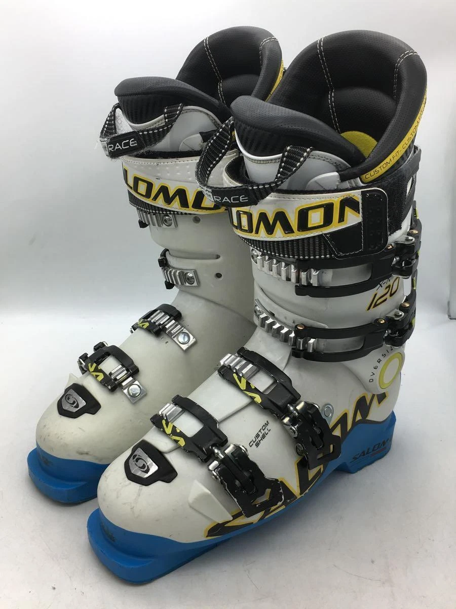 Salomon Salomon/Ski Boots/White/White/X-Max120/25-/With Scratches